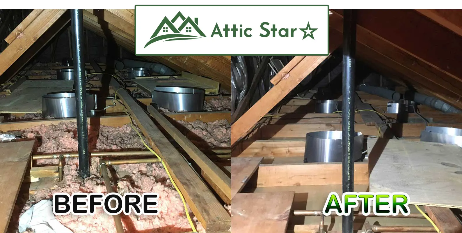 attic clean