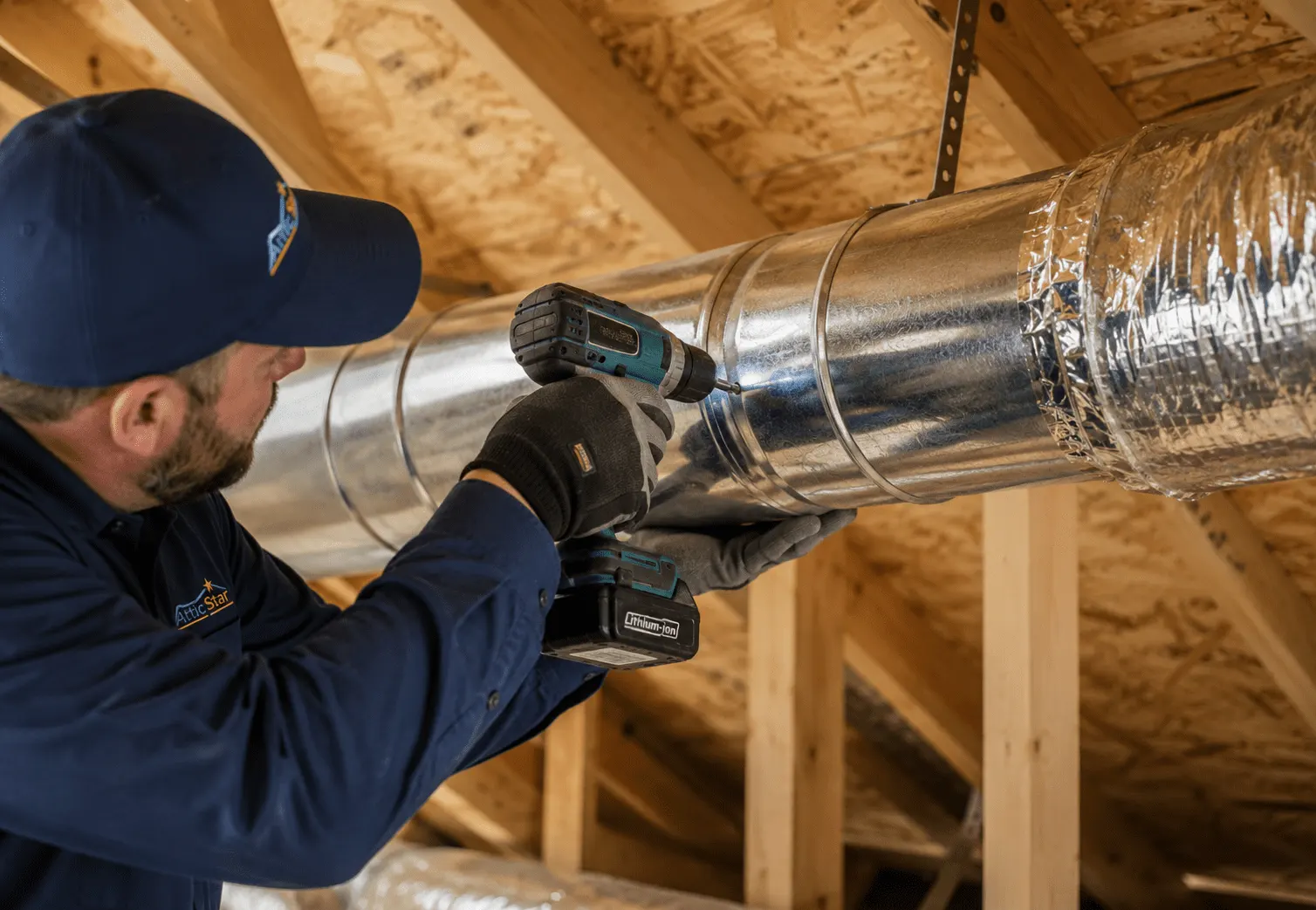 Attic Star Air Duct Repair and replacement hero