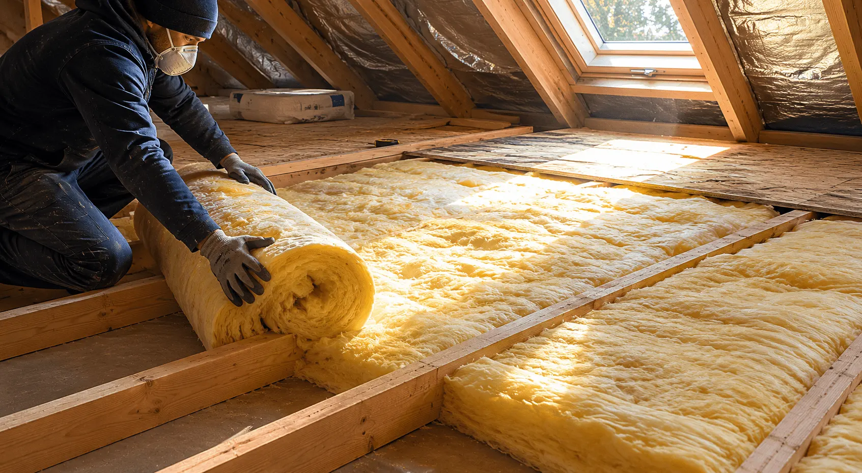 Attic Star Fibreglass Roll Insulation Hero