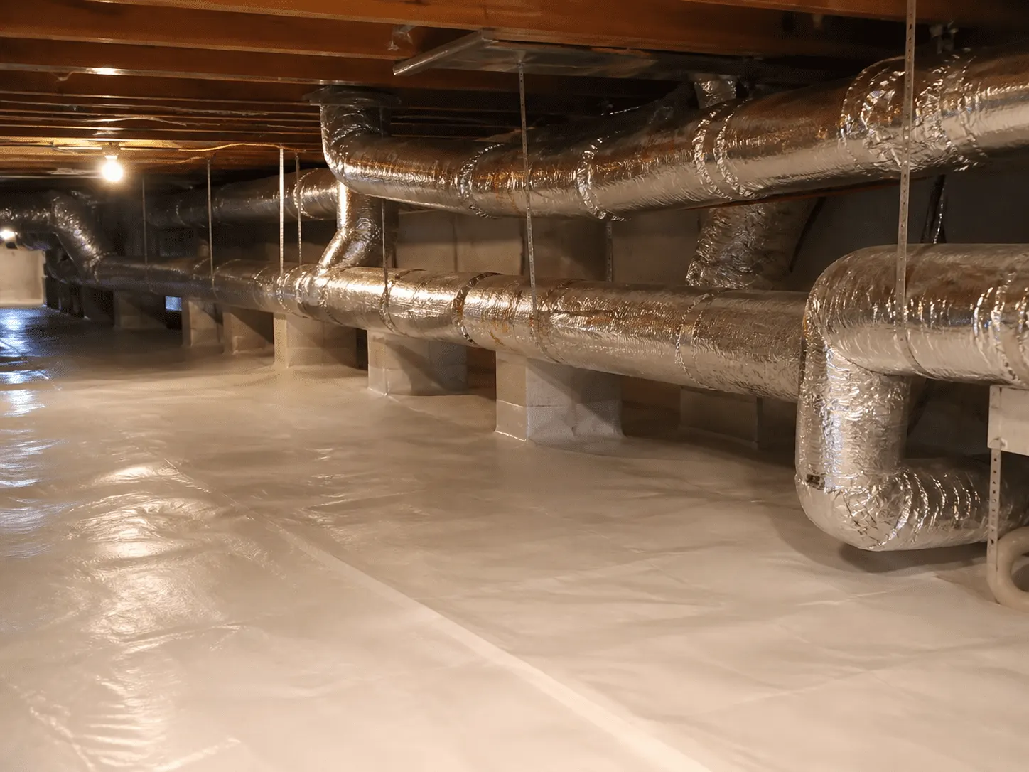Gallery - Air Duct Repair and Replacement Crawl Space