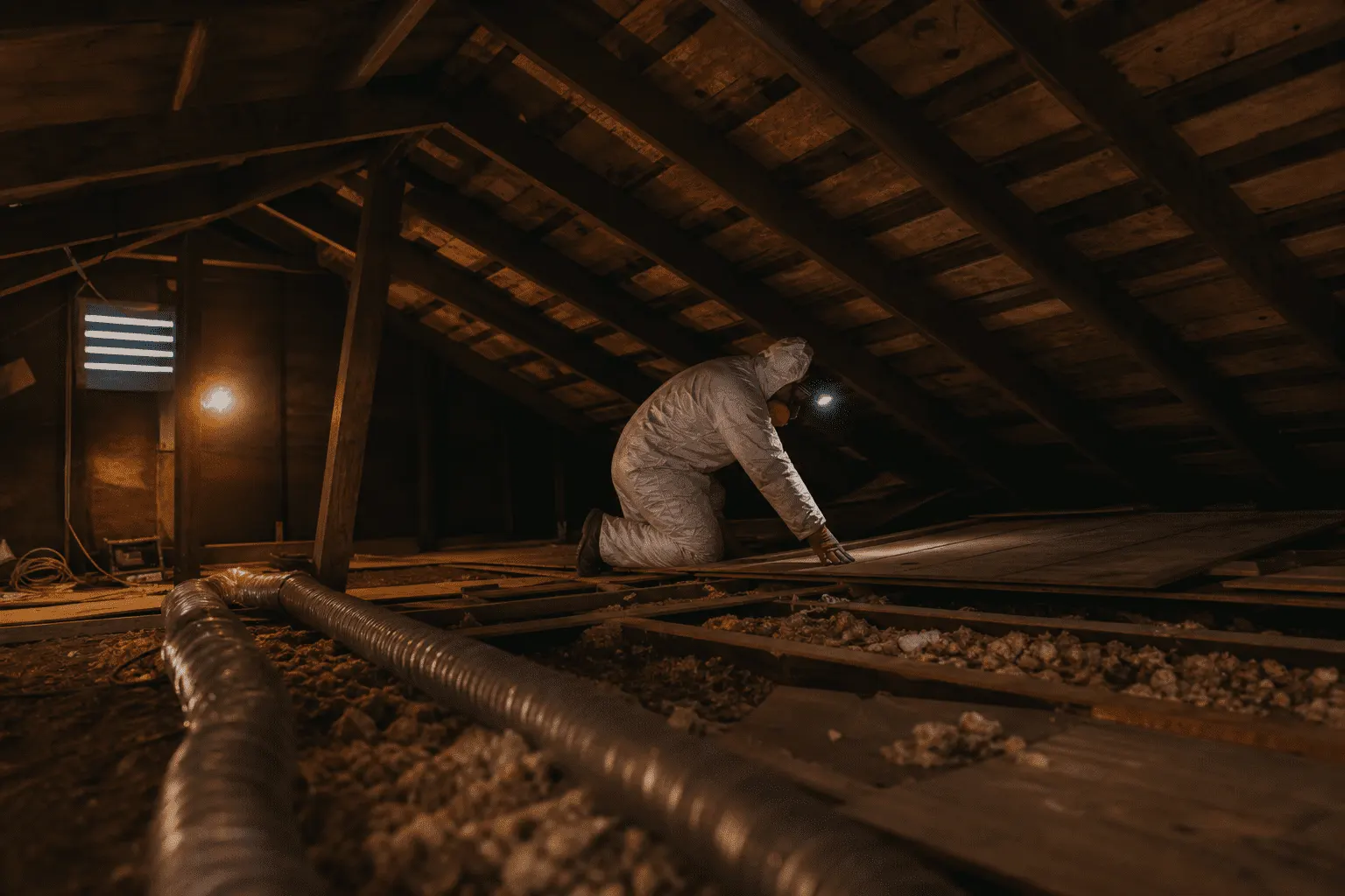 Gallery - Attic cleaning and reconditioning
