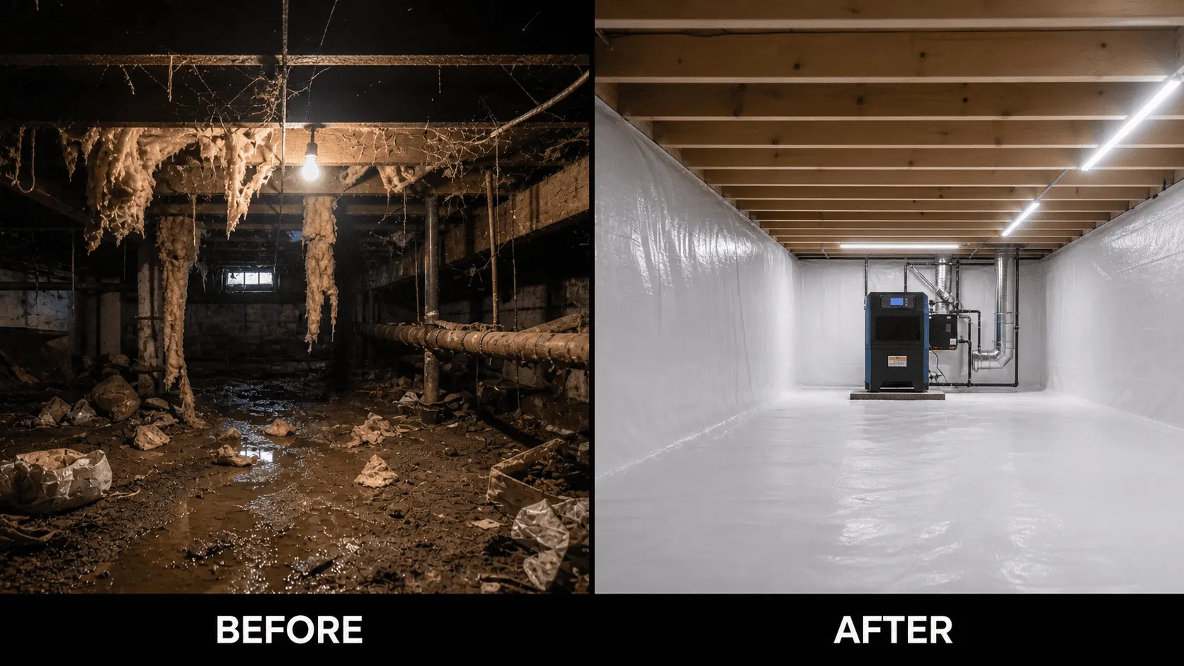 Gallery - Crawl Space Encapsulation
