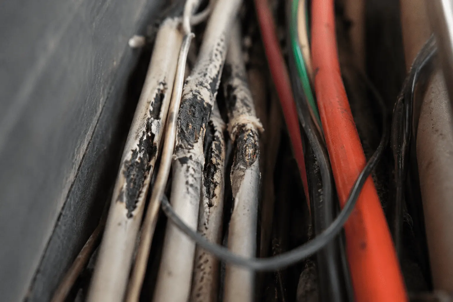 Mice Chewed wires