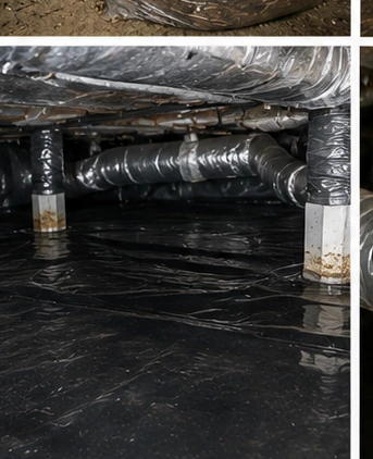 Show Cleaned Crawl Space After Debris Removal