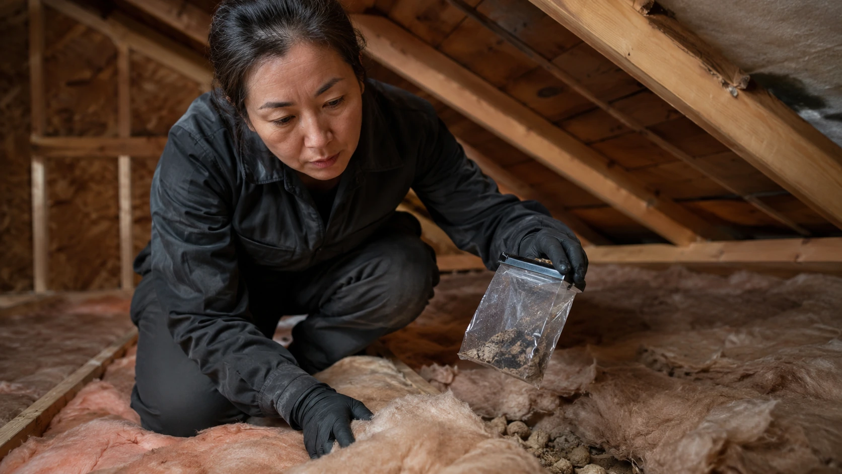 Inspect Attic Area for Dead Animal Location